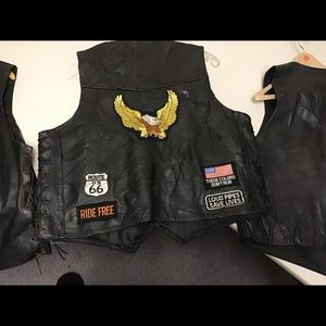 Men’s Leather Vests